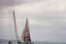 Both boats in a tacking duel; I think Team NZ were behind, so controlled the tacking here.