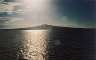 Sunrise over Rangitoto on the ferry on the way out.