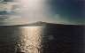 Sunrise over Rangitoto on the ferry on the way out. 