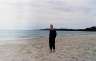 Me on Onetangi Beach. There really was nobody else there, which is pretty impressive given it was such a nice day.