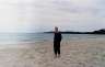 Me on Onetangi Beach. There really was nobody else there, which is pretty impressive given it was such a nice day. 