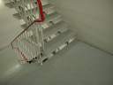 Stairwell at work; I liked the composition here, it worked better than I'd expected it would.