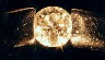 Diamond ring; I was using bike lights to illuminate it, and it's interesting to see how much more yellow they are on film than they looked when taking the shots.
