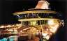The pool by night. Stargazing was not really an option from the ship..