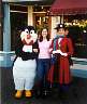 Julia and Mary Poppins. (wonky because I scanned it from the index print after sending the original off somewhere)