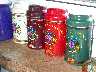 Tins at Katy's house; still-life stuff.