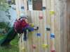 vid oliver climbs wall