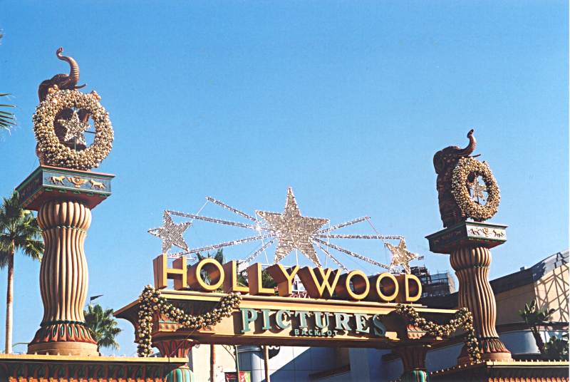 hollywood backlot entrance