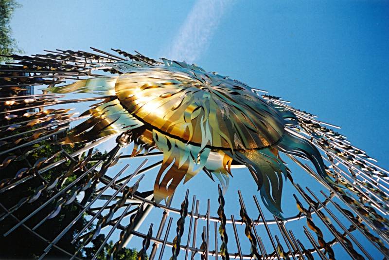 metal sun